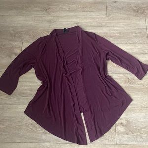 Maroon purple light blazer